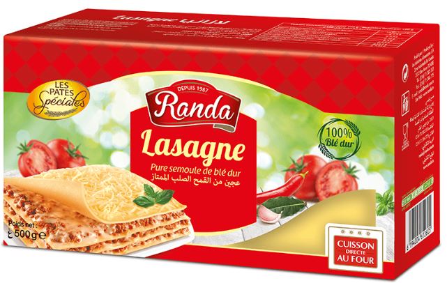 RANDA LASAGNE 500G