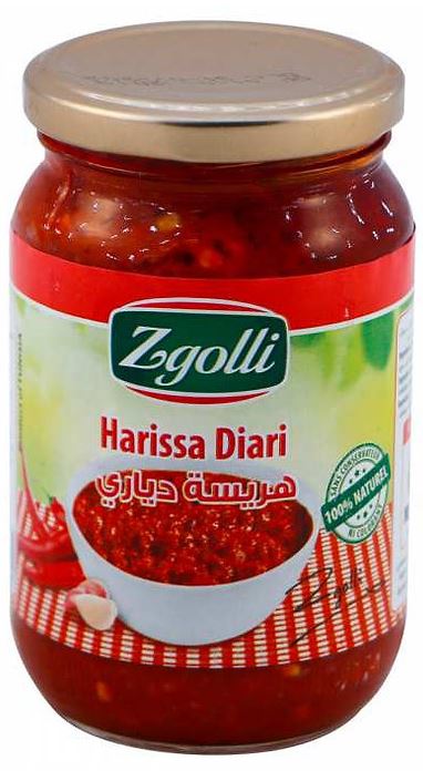 ZGOLLI HARISSA DIARI 350G