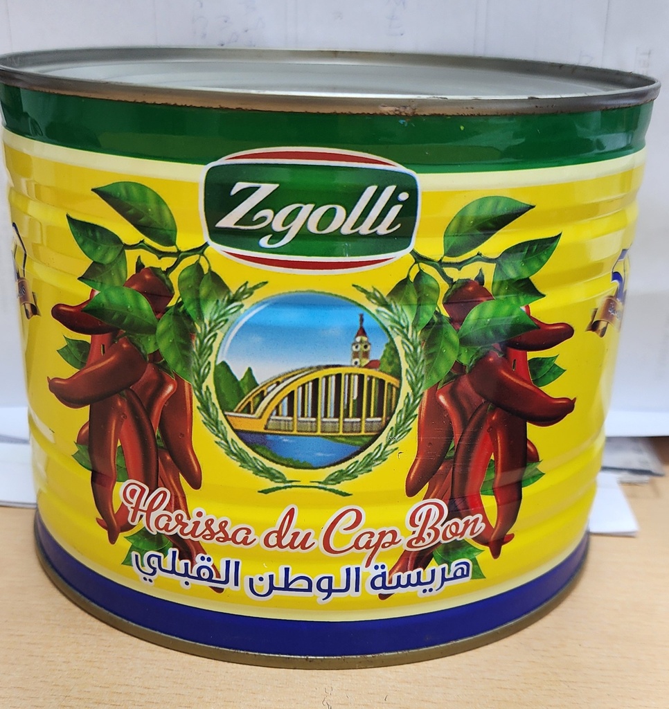ZGOLLI HARISSA RED CHILLI 2 KG